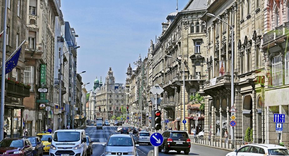 Straten van Boedapest Straten van Boedapest